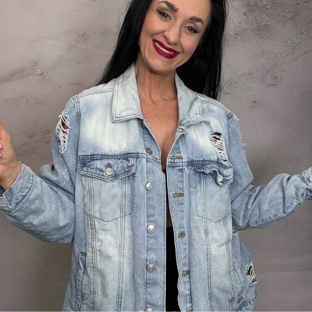 Rue+ Light Blue Denim Jacket